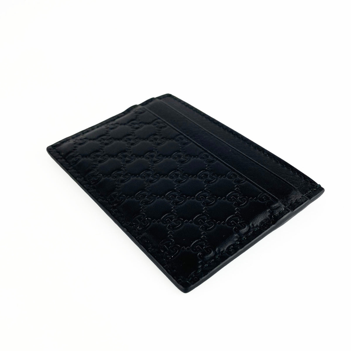 Gucci Black Signature Card Case