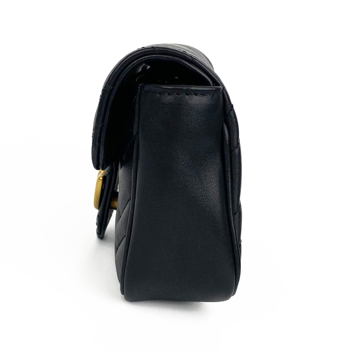 Gucci Black Super Mini Marmont Bag
