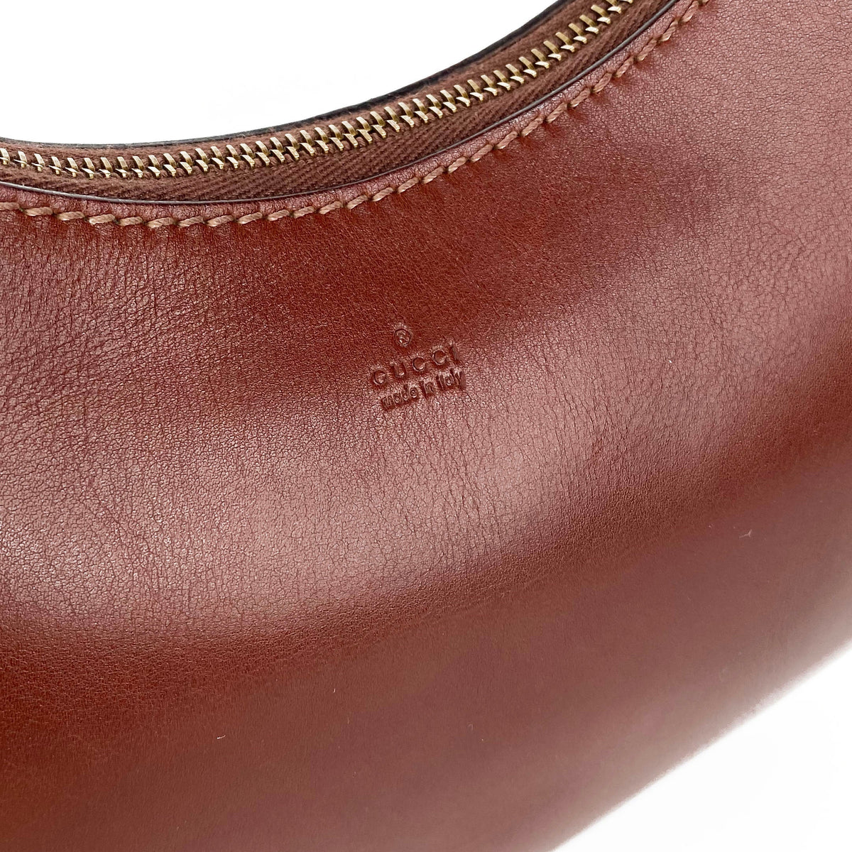 Gucci Burgundy Vintage Hobo Bag