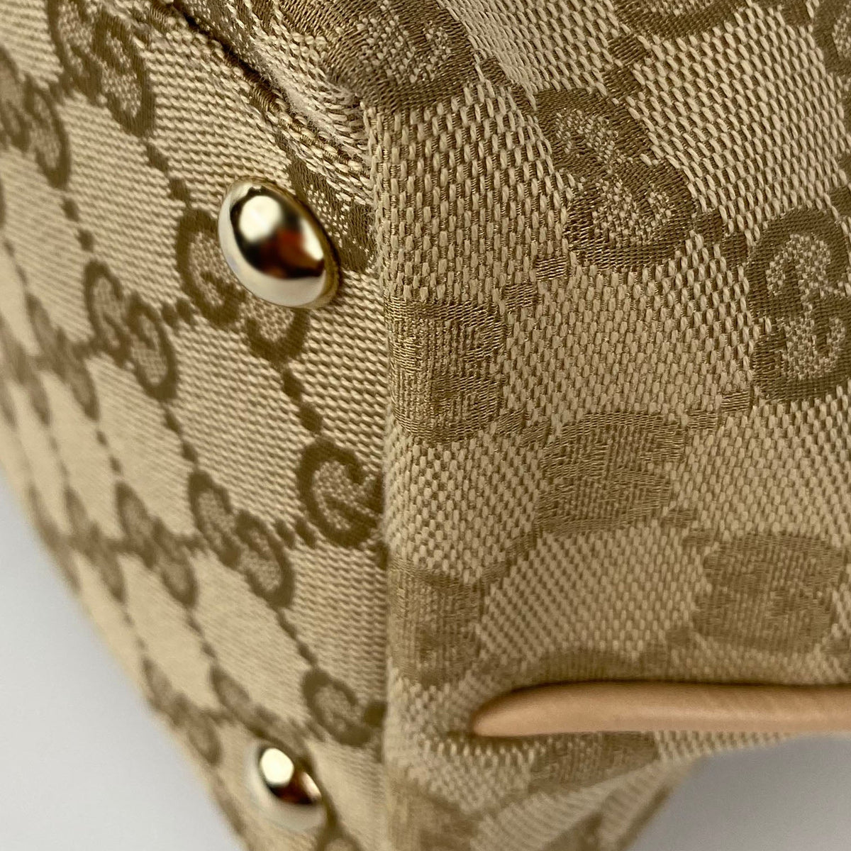 Gucci GG Logo Monogram Shoulder Bag