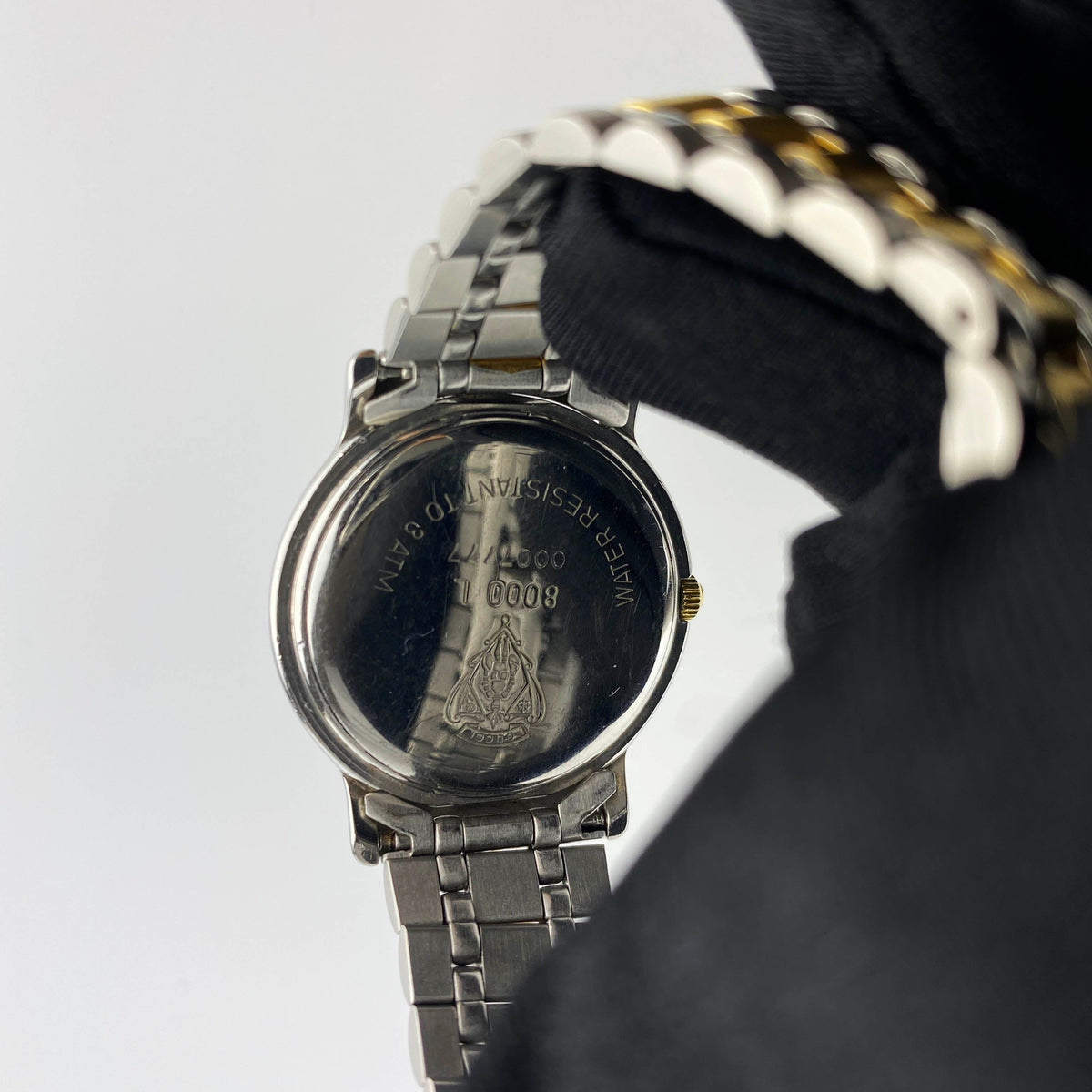 Gucci Gold & Silver Vintage Timeless Watch
