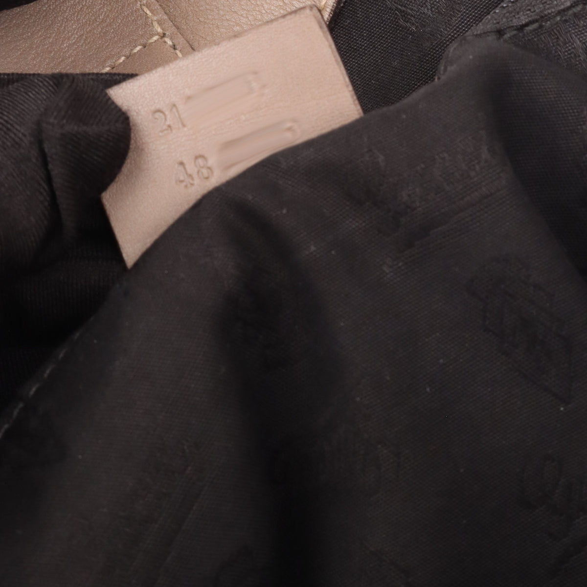 Gucci Grey Monogram Sukey Leather Tote