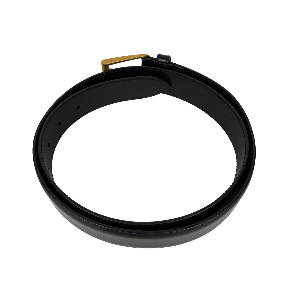 Gucci Men's Leather Belt with Web 95