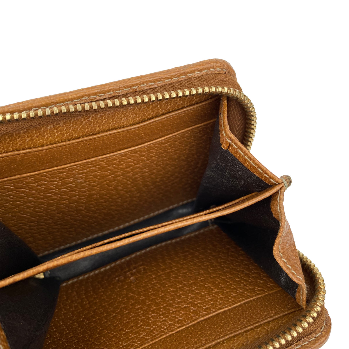 Gucci Monogram Zipped Cardholder