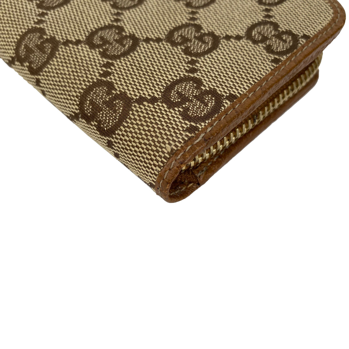 Gucci Monogram Zipped Cardholder