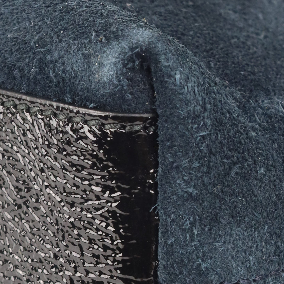 Gucci Navy Suede Ophidia Shoulder Bag