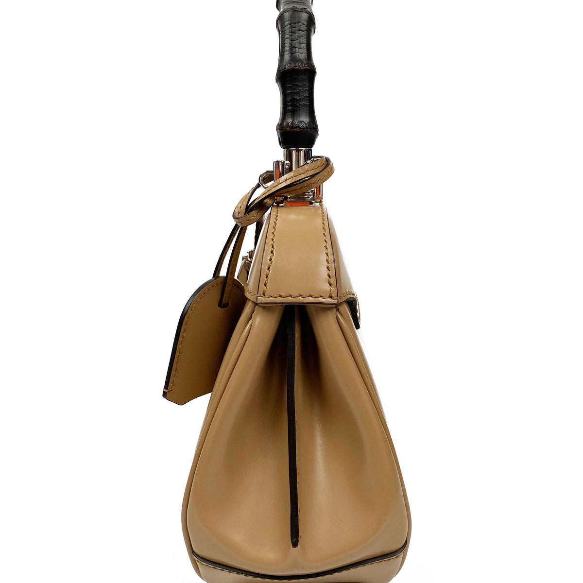 Gucci Nude Bamboo Top Handle Bag