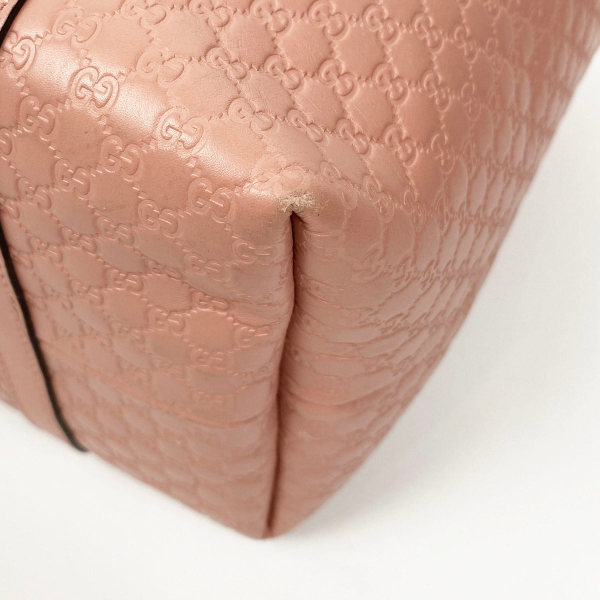 Gucci Pink GG Guccissima Tote Bag