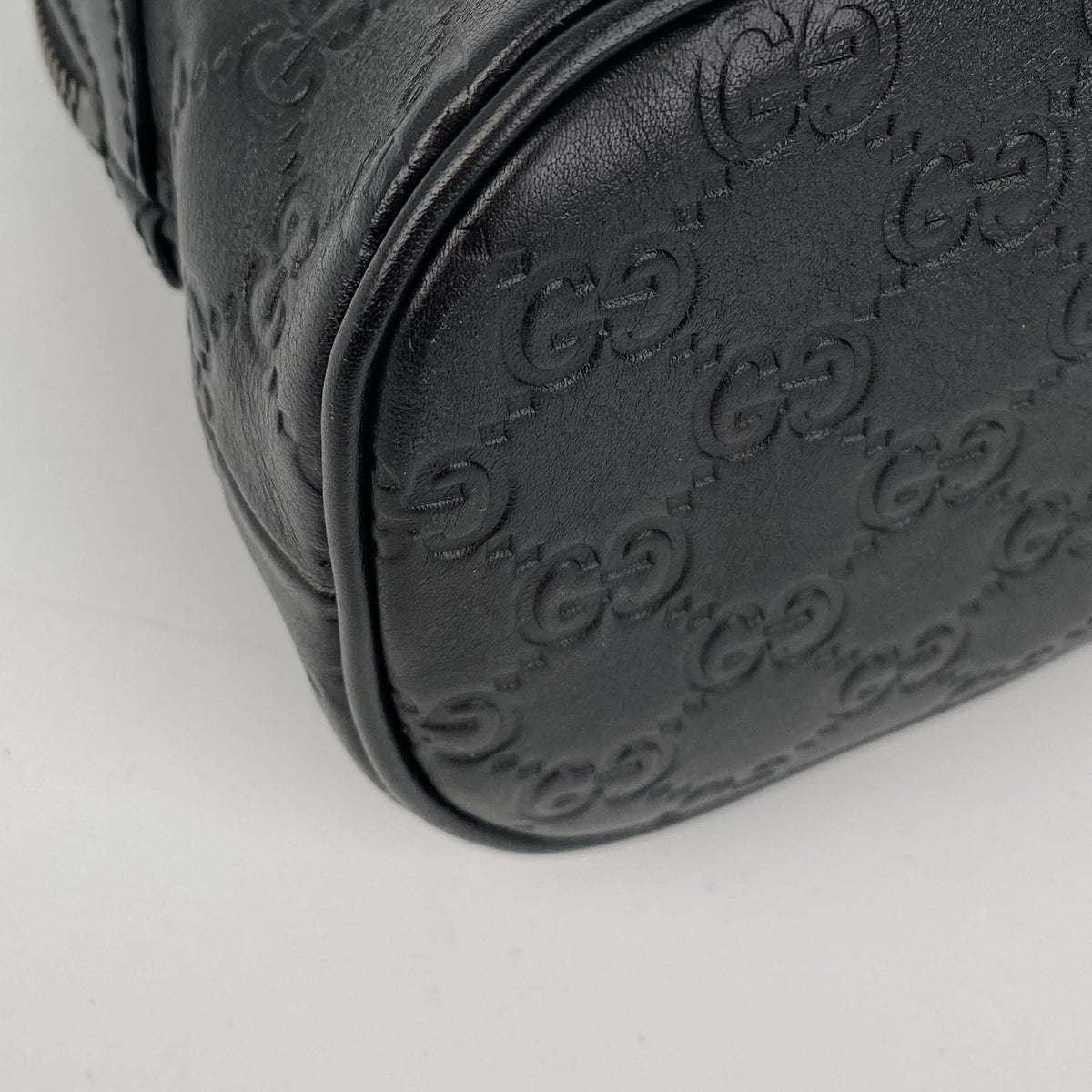 Gucci Small Black GG Shoulder Bag