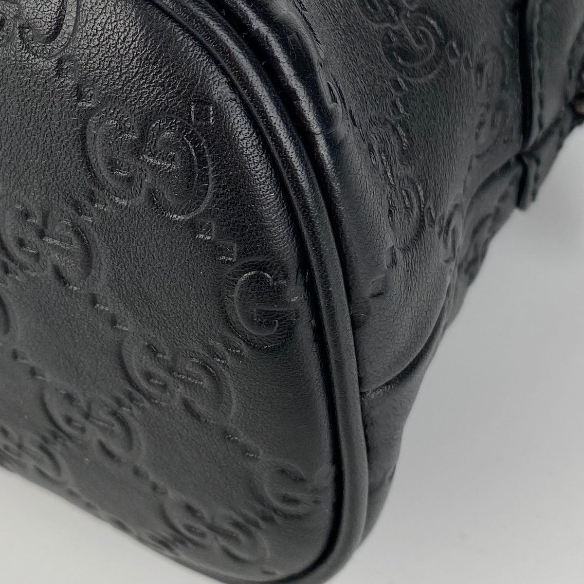Gucci Small Black GG Shoulder Bag
