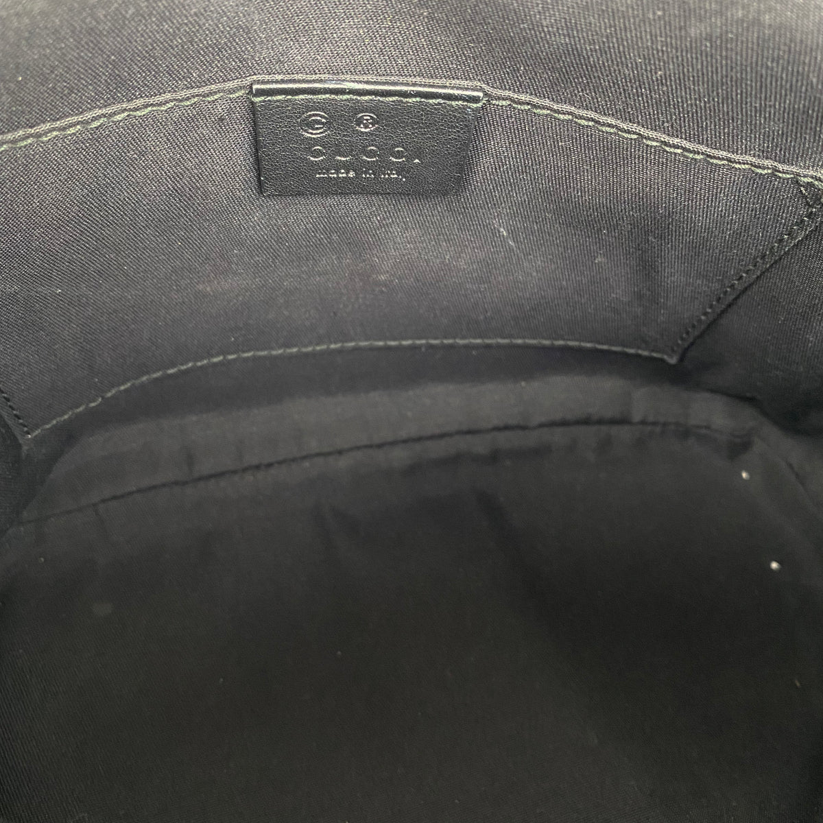 Gucci Small Black GG Shoulder Bag