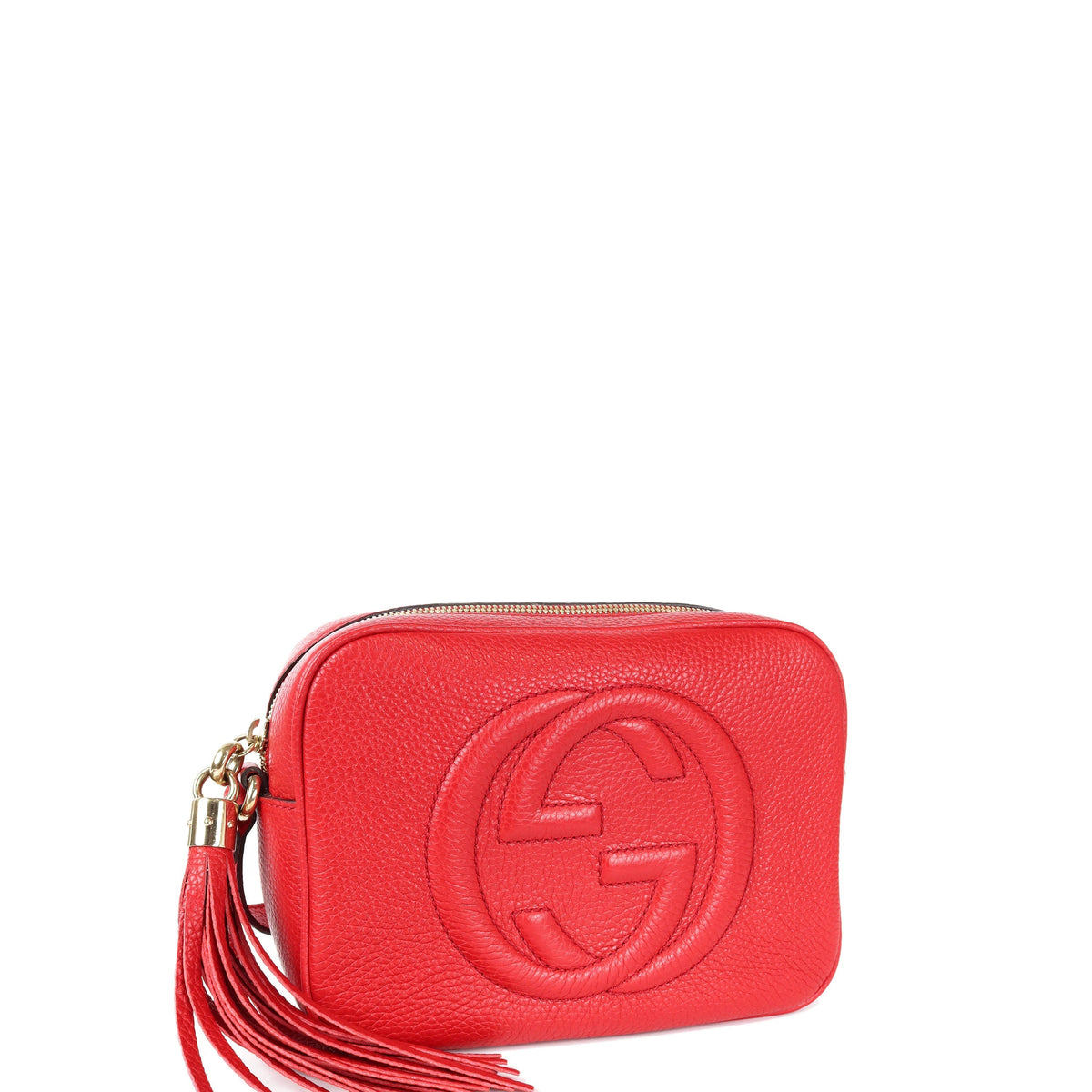 Gucci Small Red Soho Disco Camera Bag