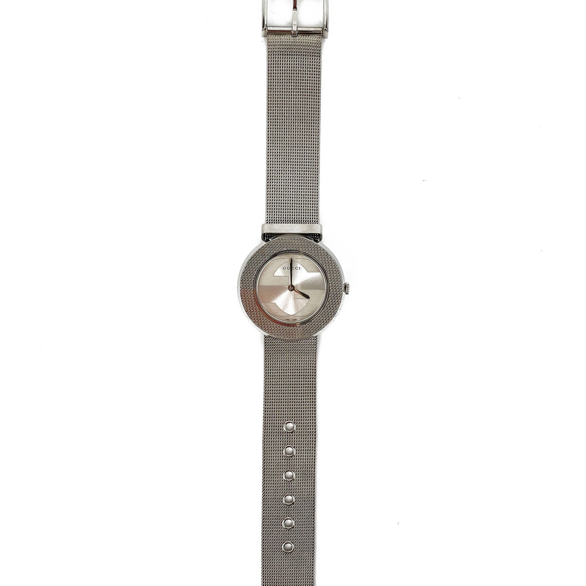 Gucci Stainless Steel Double G Face Watch