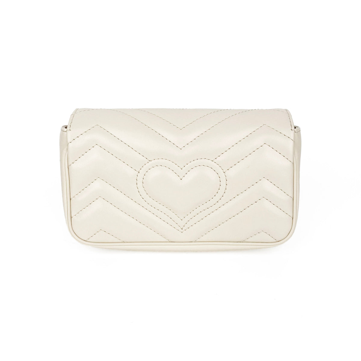 Gucci Super Mini White Marmont Bag