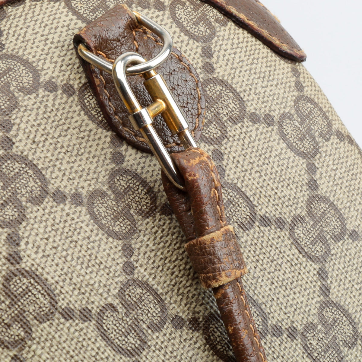 GUCCI Vintage GG Plus Canvas Web Crossbody - FINAL SALE OUTLET