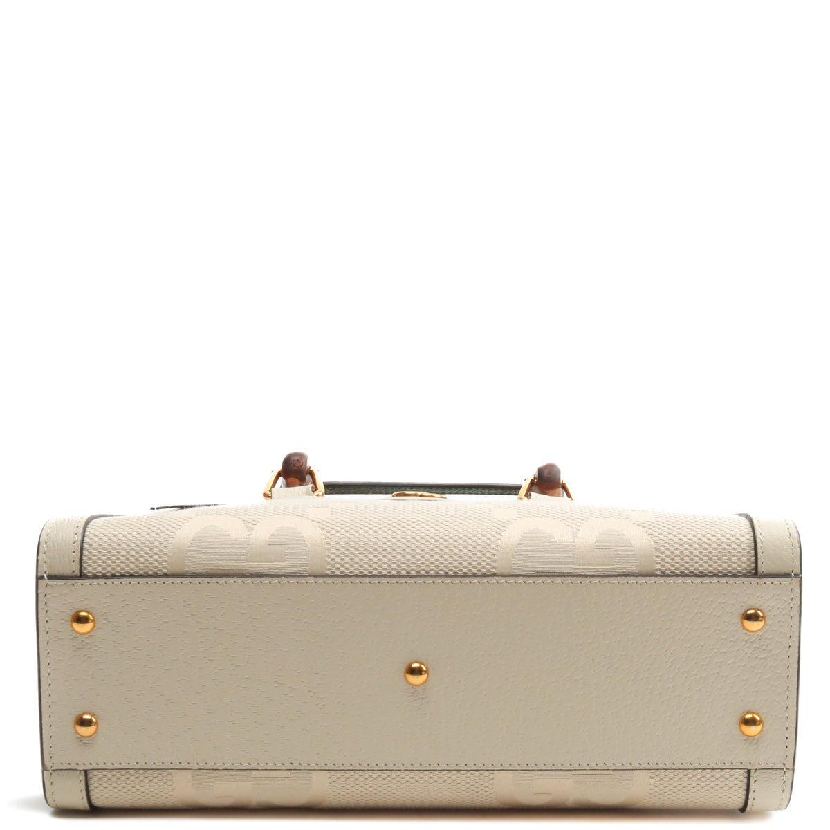 GUCCI GG Jumbo Small Diana Tote - Off White