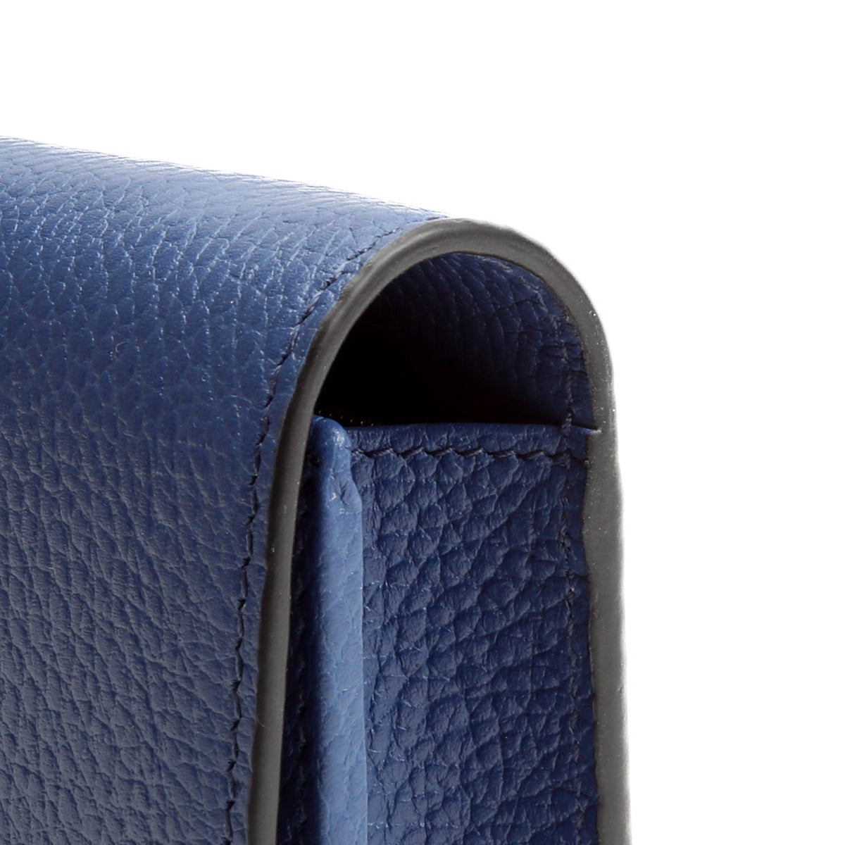 GUCCI Icon Interlocking Wallet on Chain - Blue