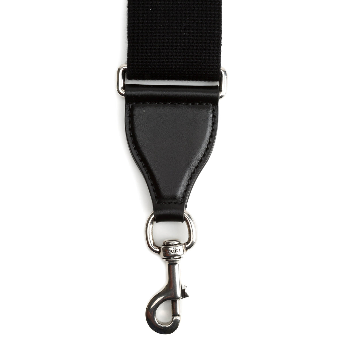 GUCCI GG Embossed Sling Bag - Black
