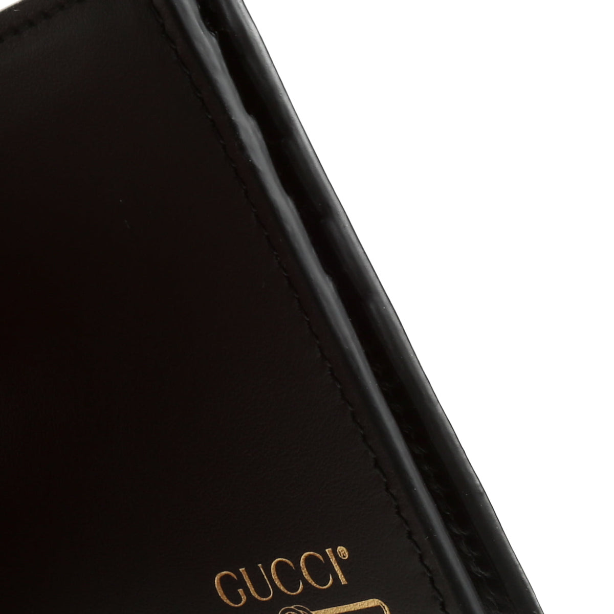 GUCCI Plutone Logo Wallet - Black OUTLET FINAL SALE
