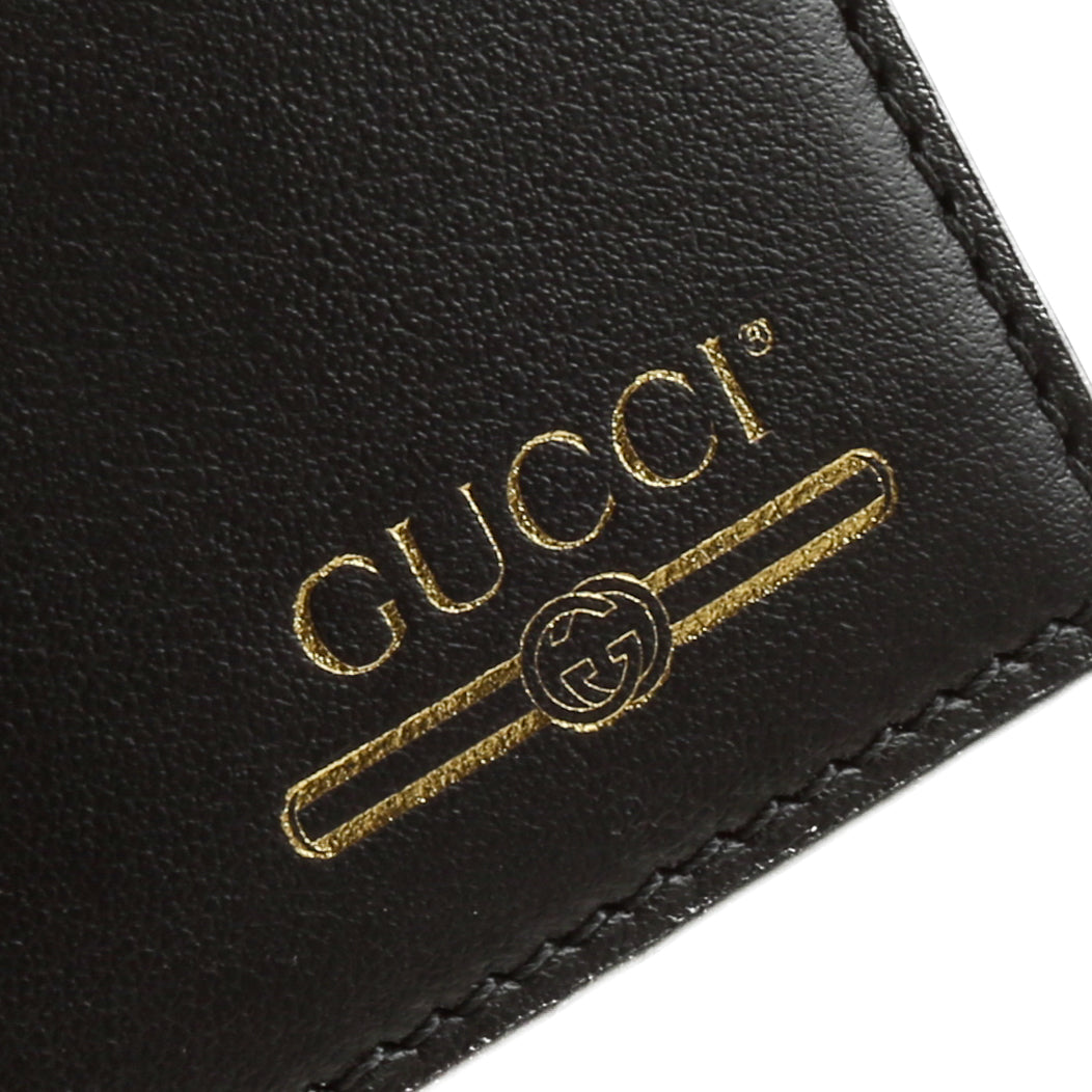 GUCCI Plutone Card Holder - Black