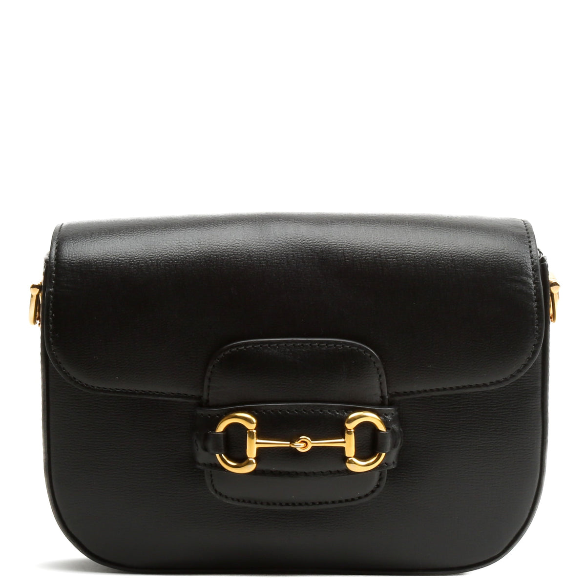 GUCCI Leather Horsebit 1955 Mini Bag - Black