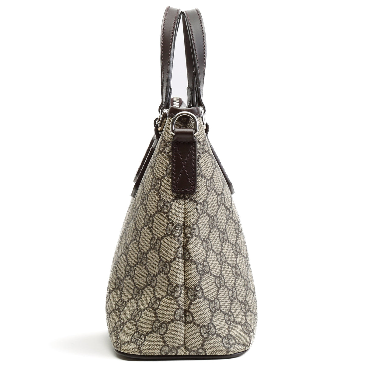 GUCCI GG Supreme Convertible Zip Tote