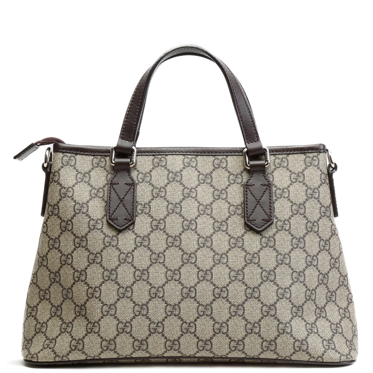 GUCCI GG Supreme Convertible Zip Tote