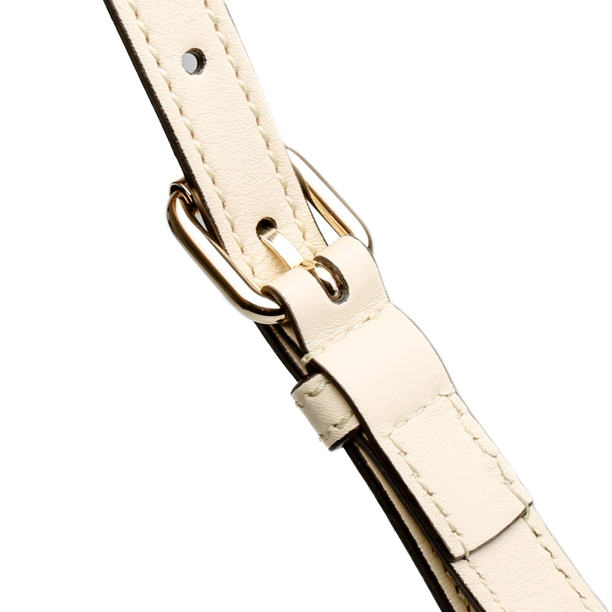 GUCCI Microguccissima Margaux Satchel - Cream