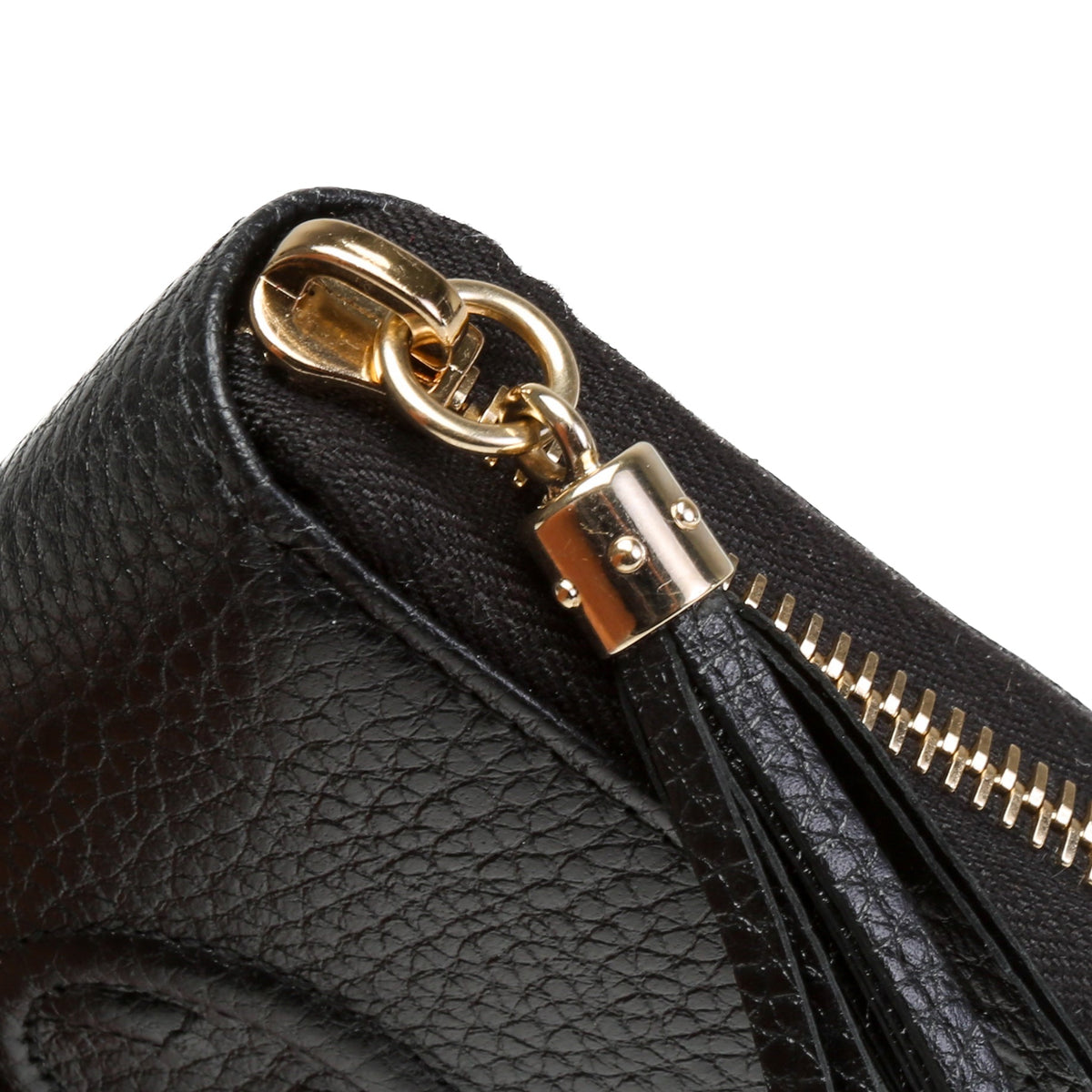 GUCCI Soho Compact Wallet - Black