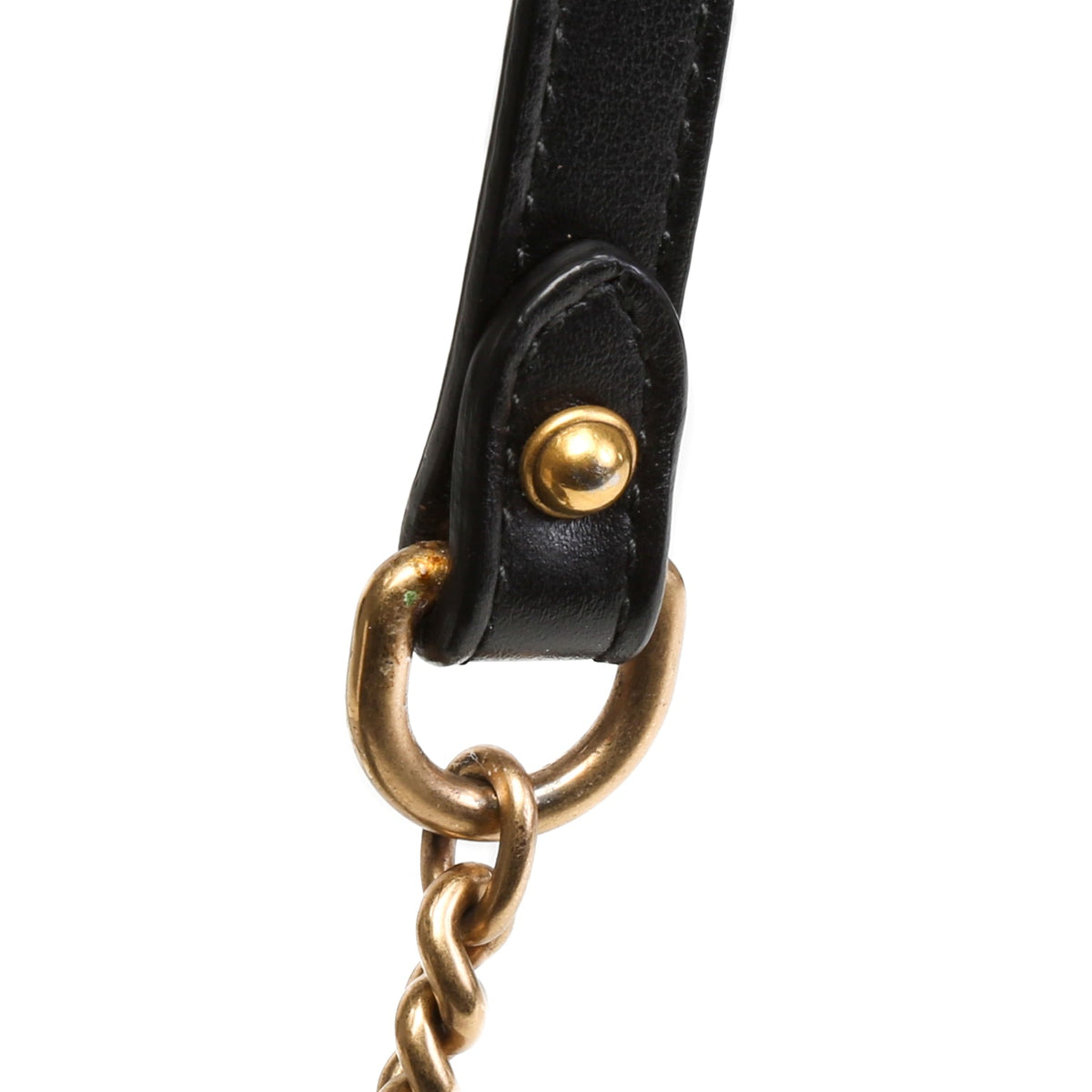 GUCCI GG Marmont Mini Shoulder Bag- Black