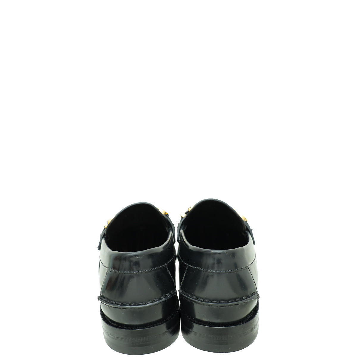 Gucci  Black Logo Loafer 8