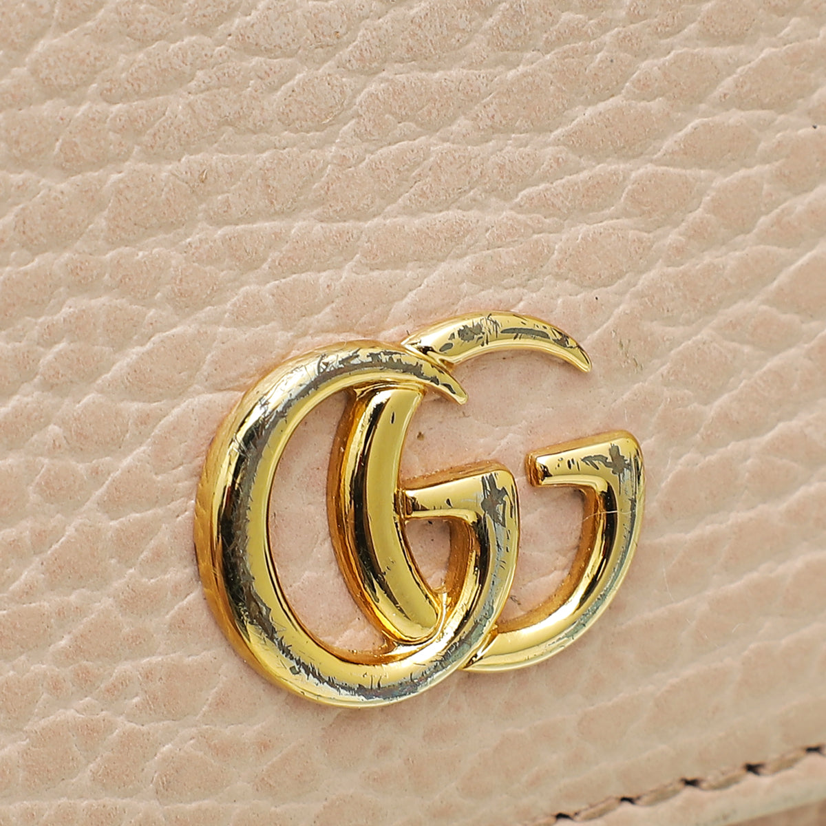 Gucci Pink GG French Flap Small Wallet