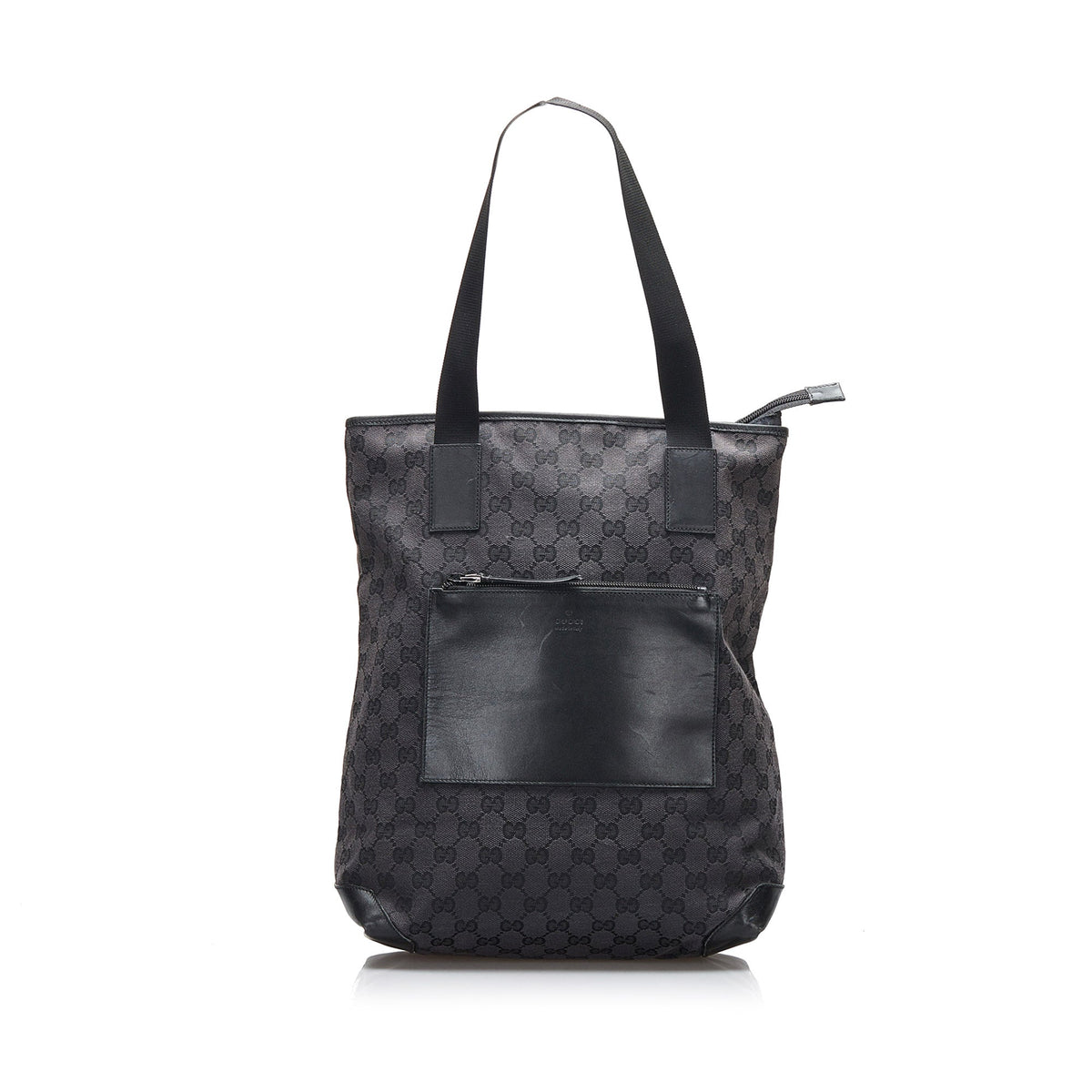 Gucci Tote Bag Black GG Canvas