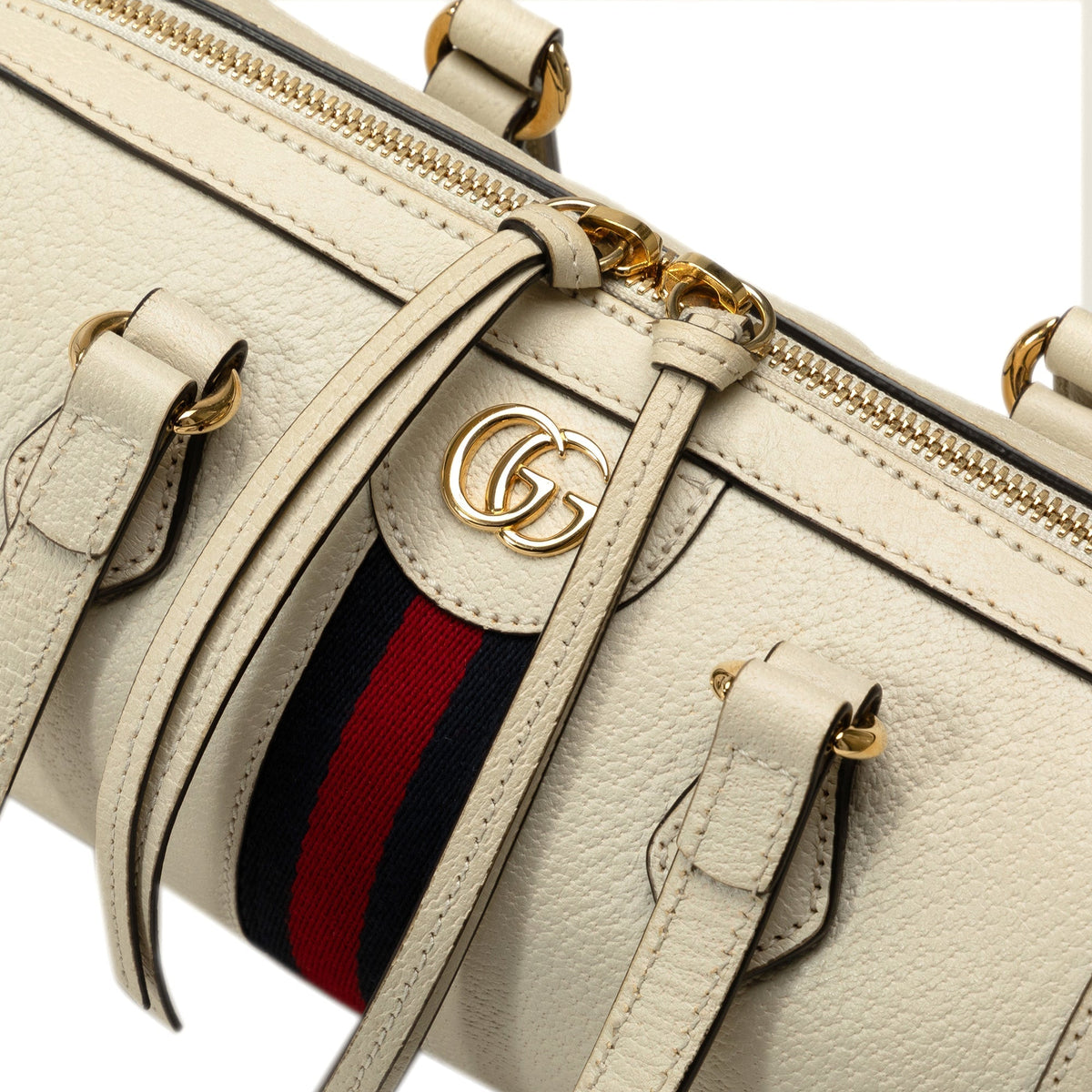 GUCCI Leather Ophidia Satchel