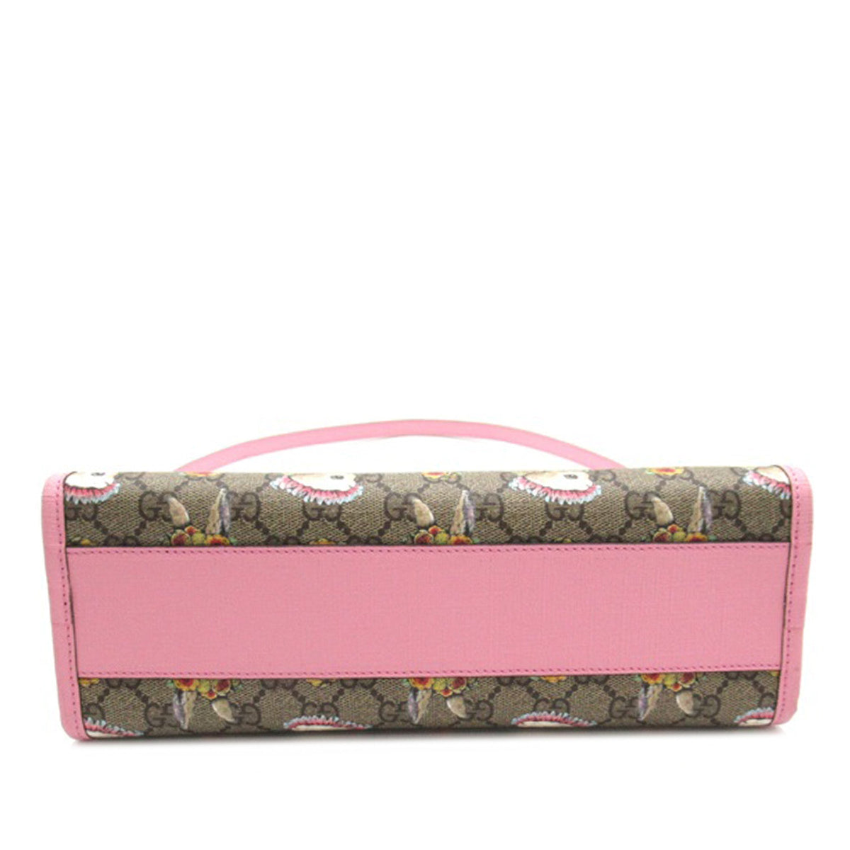 GUCCI Yuko Higuchi GG Supreme Floral Rabbit Satchel