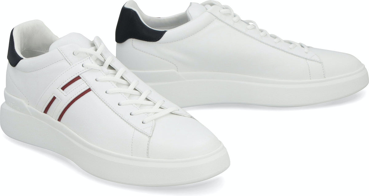 RAFFIA TRIMMED HOGAN H580 SNEAKERS