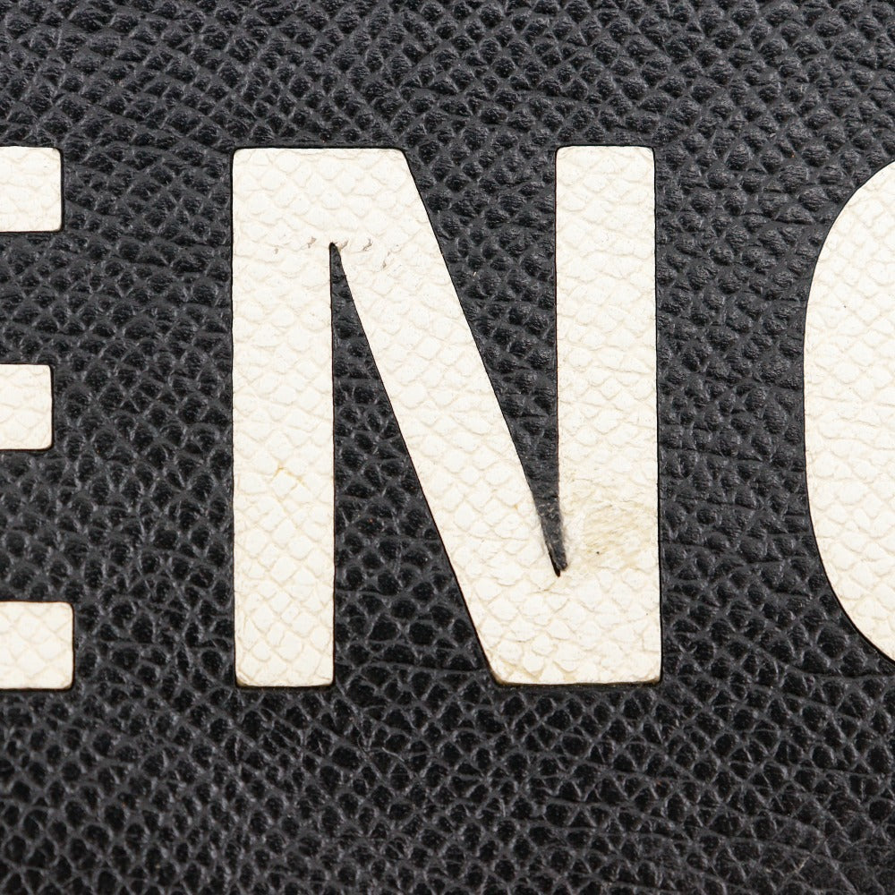 balenciaga Leather Logo Clutch Bag