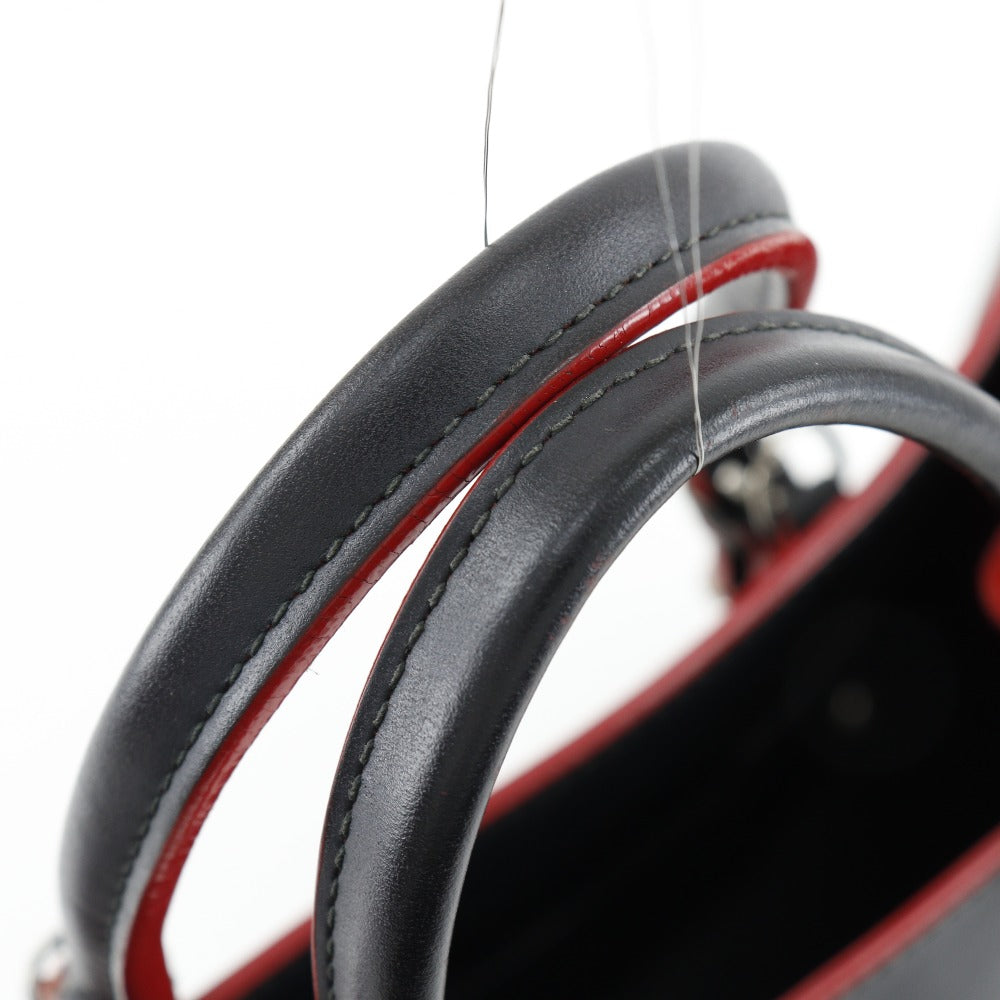balenciaga Paper A6 Handbag Black/Red
