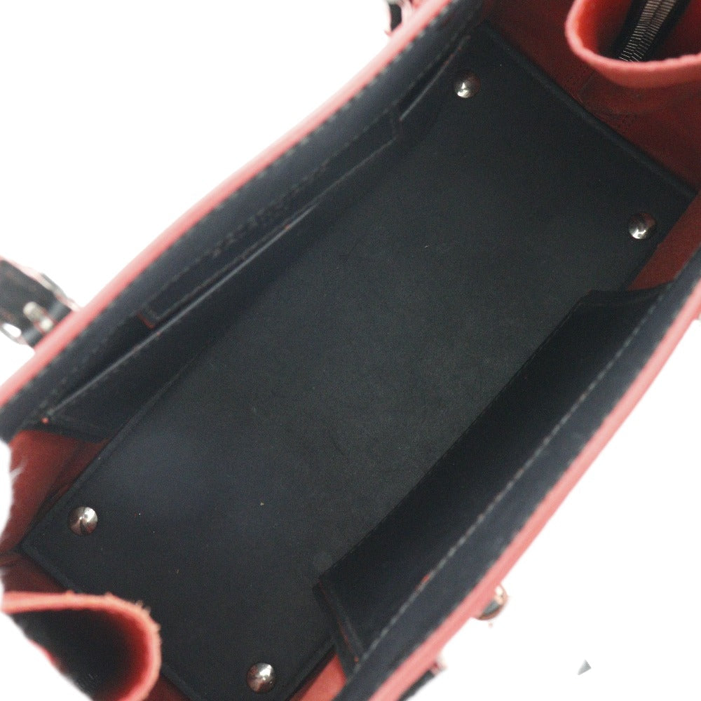 balenciaga Paper A6 Handbag Black/Red