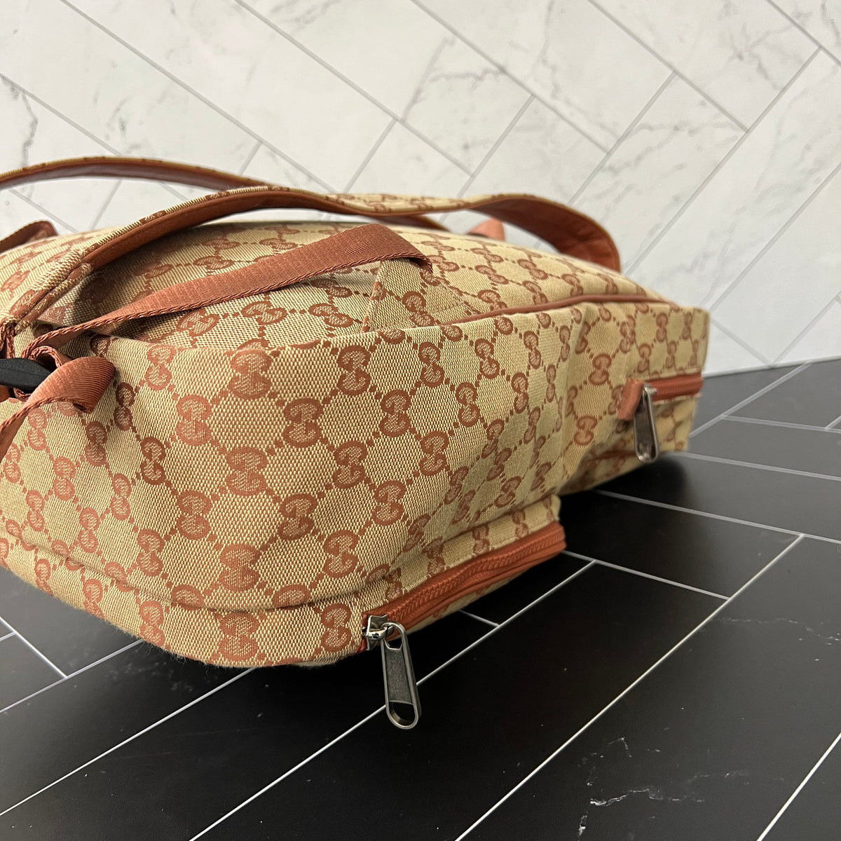 BRAND NEW Gucci NY Yankees Canvas Large Backpack