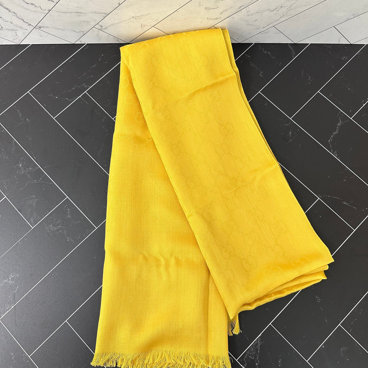 BRAND NEW Gucci Yellow Scarf