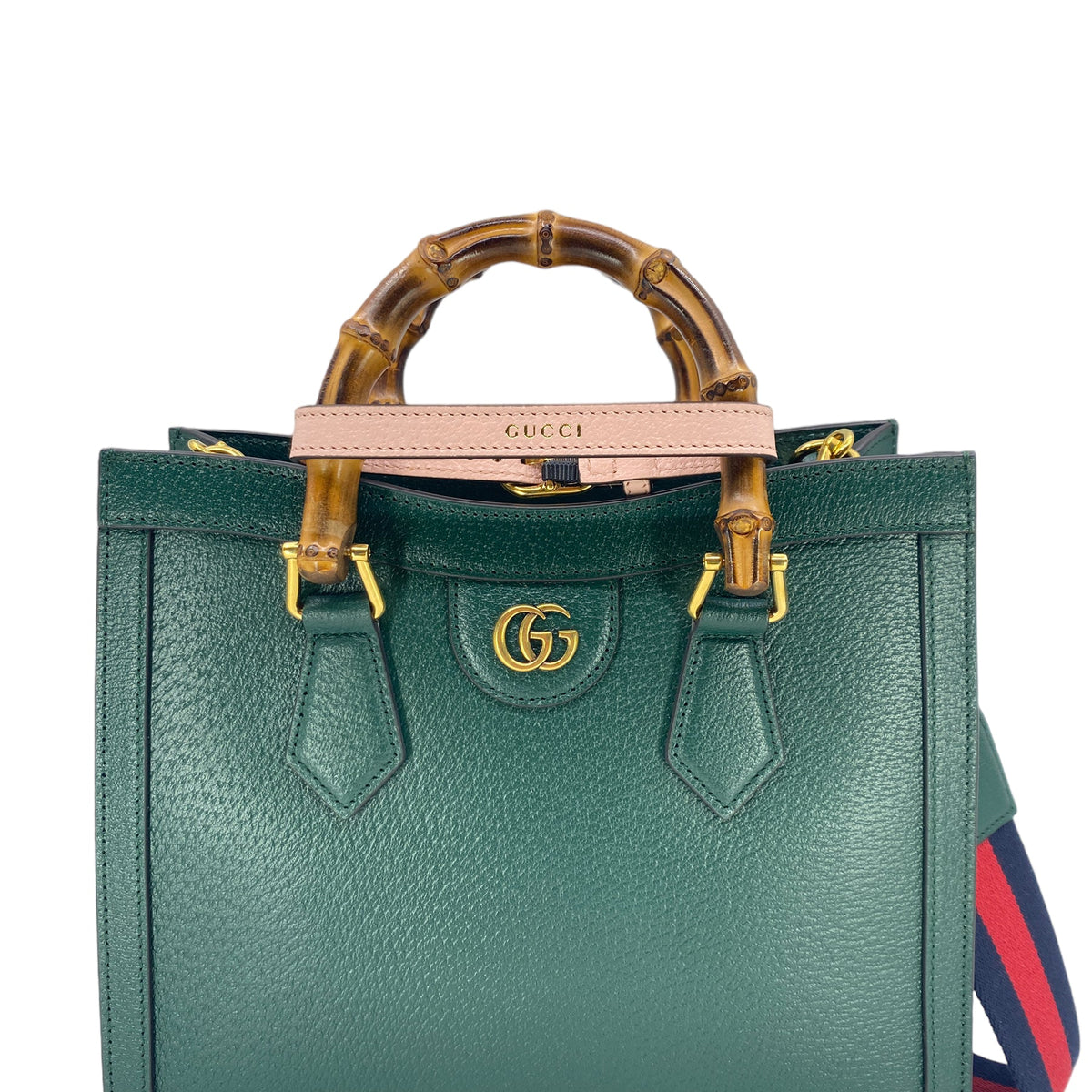 Gucci Diana Small Tote in Green
