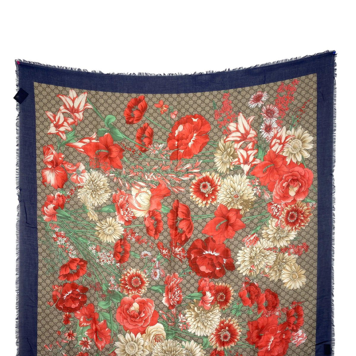Gucci Floral Scarf
