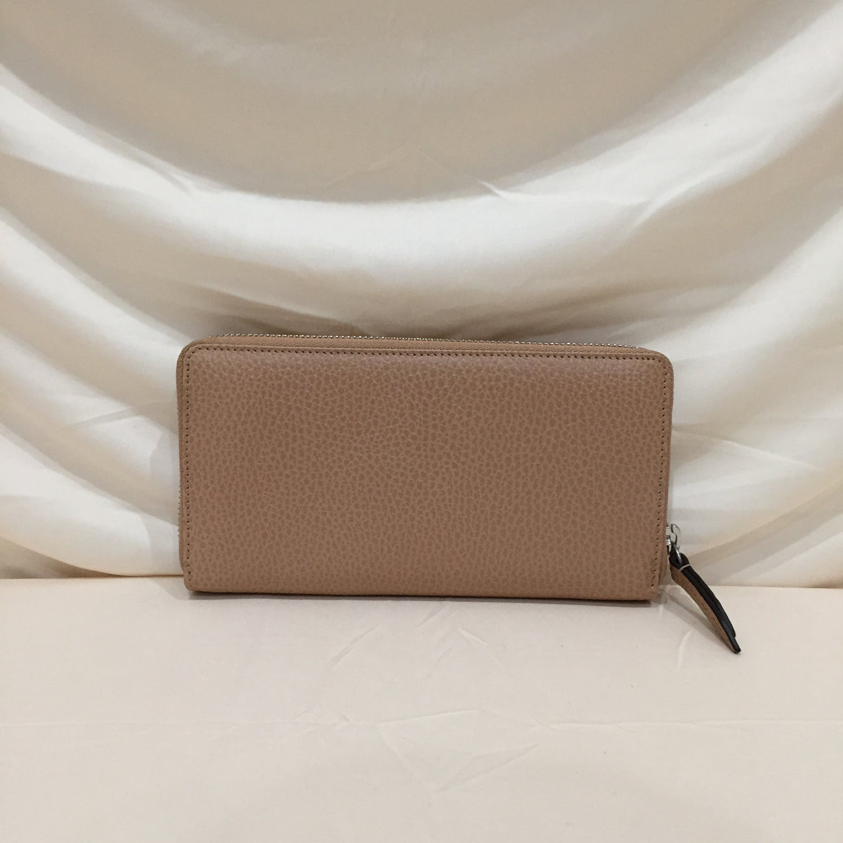 Gucci GG Mocha Beige Zippy Long Wallet Sku# 71976