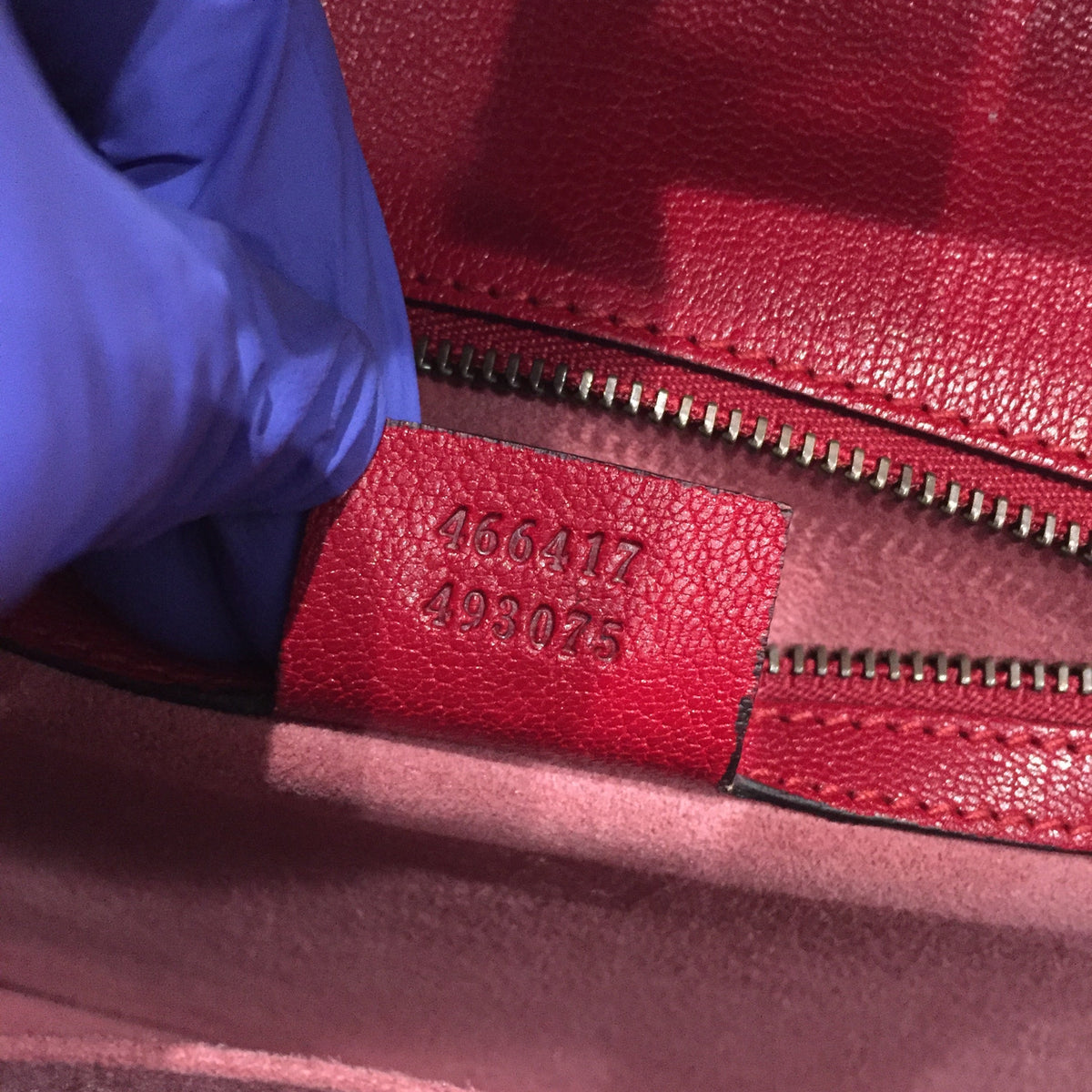 Gucci Red Leather Top Handle Flap Osiride Shoulder Bag Sku# 72109