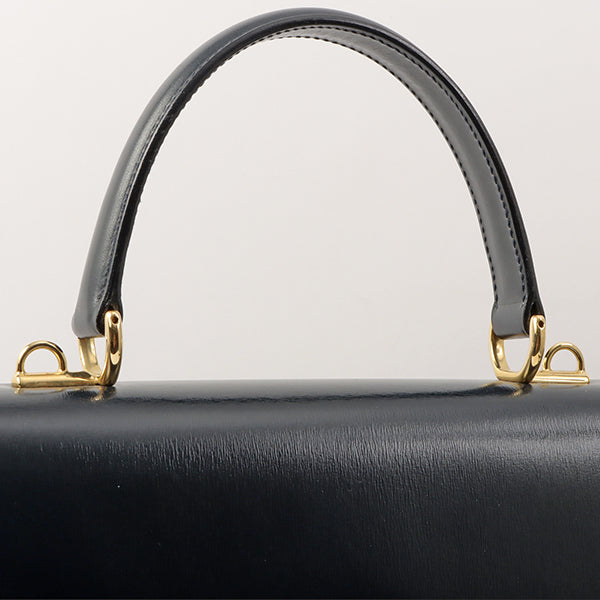 Gucci Lady Lock 2Way Bag Navy