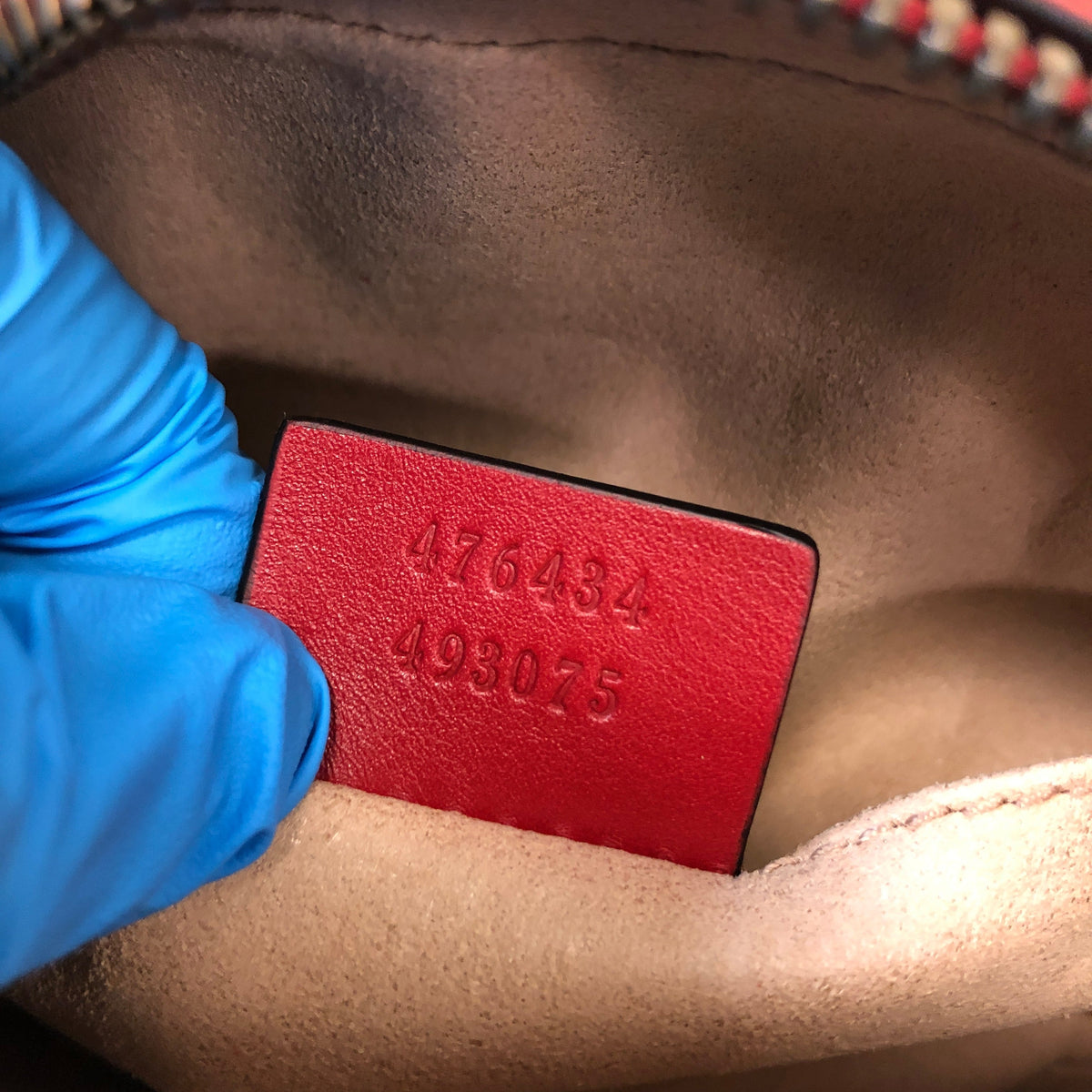 Gucci Red Leather Belt Bag 75/30 Sku# 63743