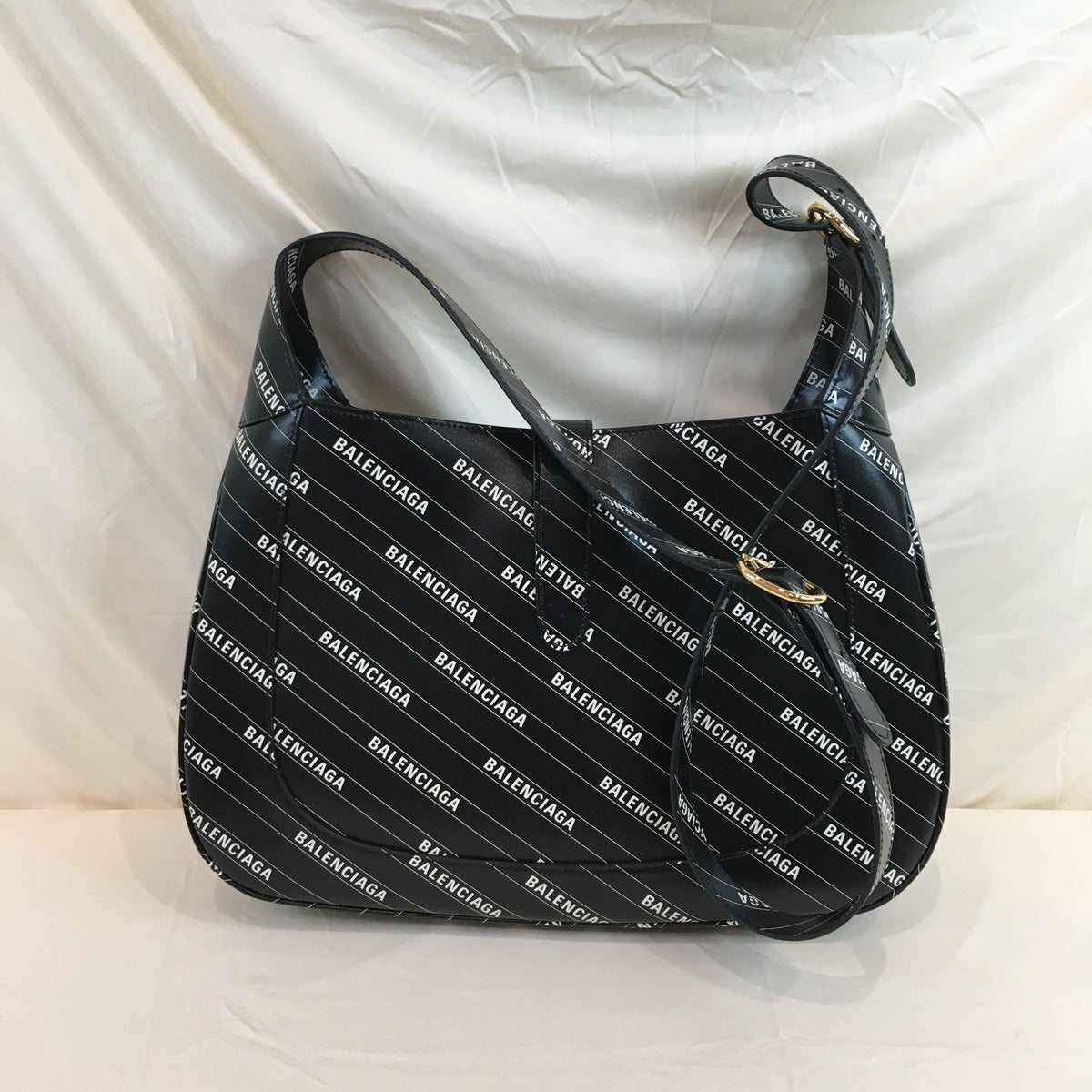 Gucci x Balenciaga The Hacker Project Jackie 1961 Hobo Printed Leather Medium Sku# 70045