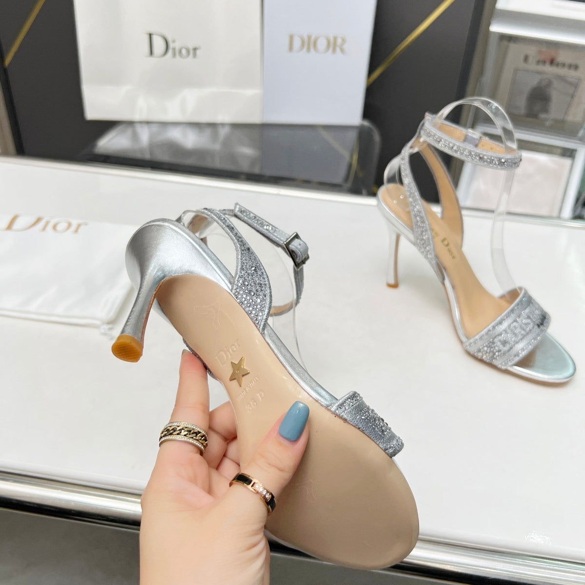 SE1106 DR Dway Heeled Sandal /  Size5-10