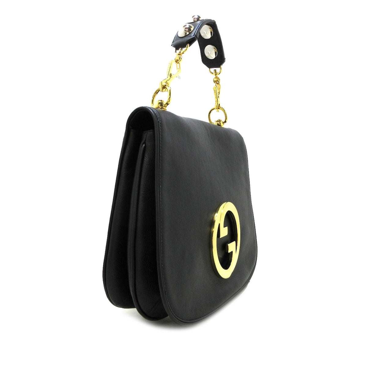 GUCCI Medium Leather Blondie Satchel